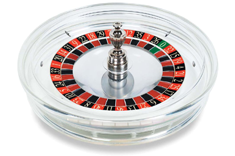 Photo of Cammegh roulette wheel, casino gaming equipment